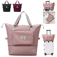 Large Capacity Folding Travel Bag Women Luggage Tote Duffel Set