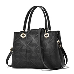 Luxry PU Leather Crossbody Tote Bag for Women Shoulder Handbag
