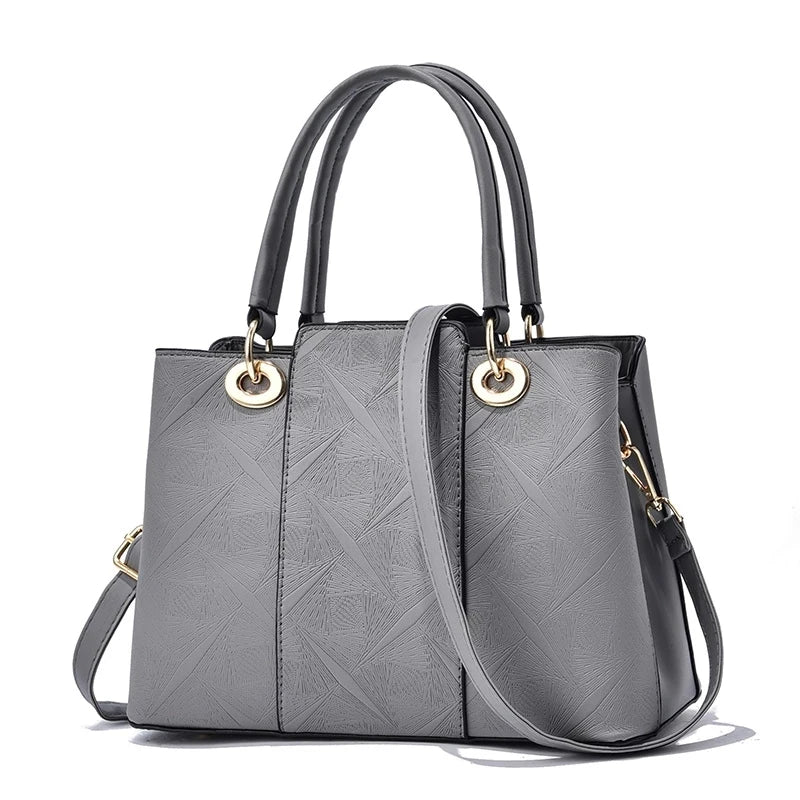 Luxry PU Leather Crossbody Tote Bag for Women Shoulder Handbag
