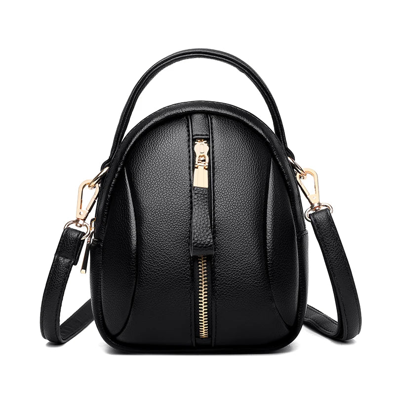 Women Pu Leather Shoulder Bag Small Handbag Female
