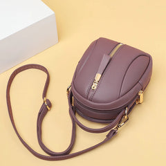 Women Pu Leather Shoulder Bag Small Handbag Female