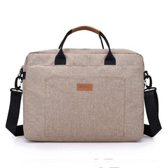 Canvas Laptop Bag Men Women Business Briefcase