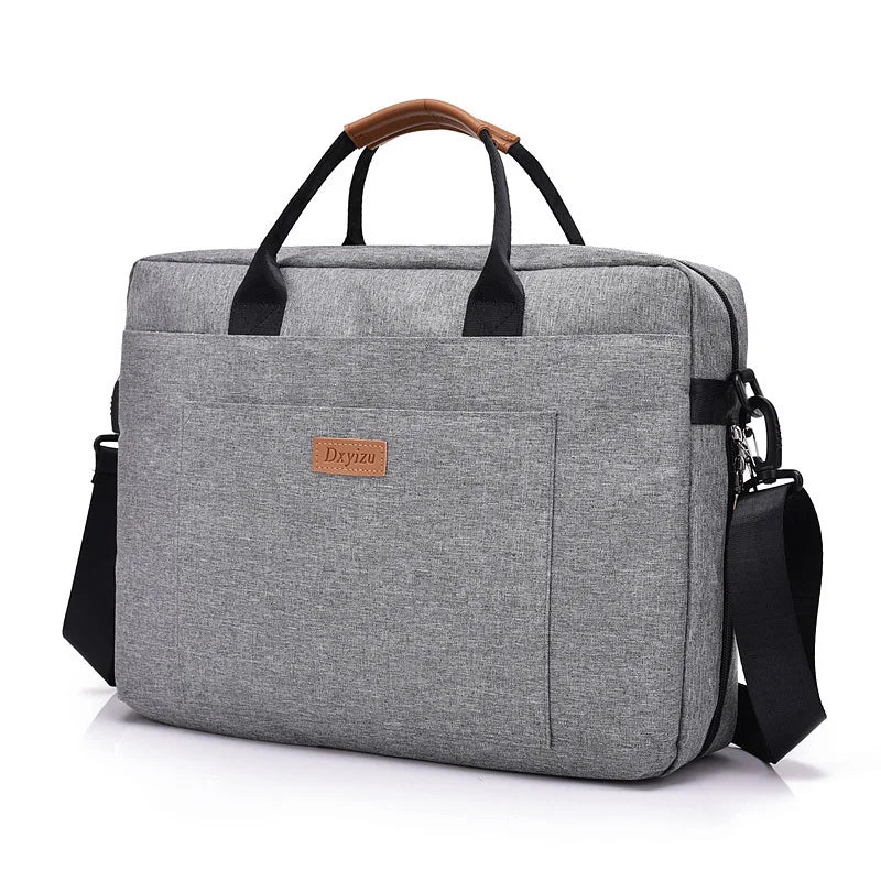 Canvas Laptop Bag Men Women Business Briefcase