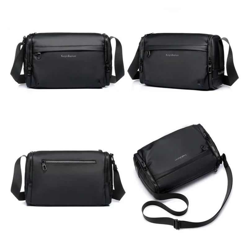 Men Shoulder Bags Travel High Capacity Sling Bag Men Oxford Water Resistant