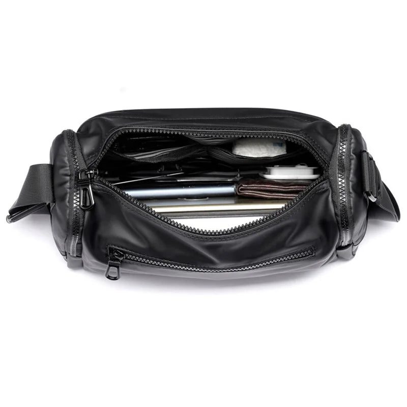 Men Shoulder Bags Travel High Capacity Sling Bag Men Oxford Water Resistant