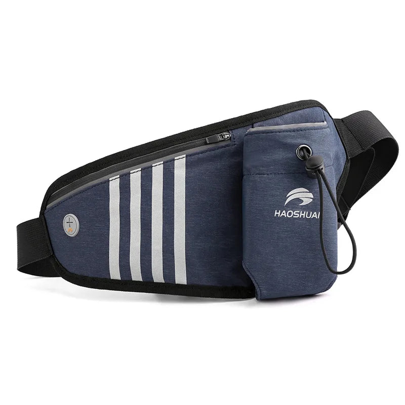 Waterproof Sports Fanny Pack with USB Port
