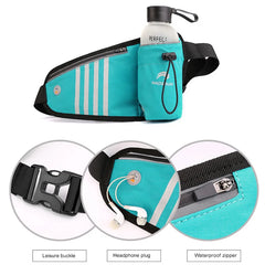 Waterproof Sports Fanny Pack with USB Port