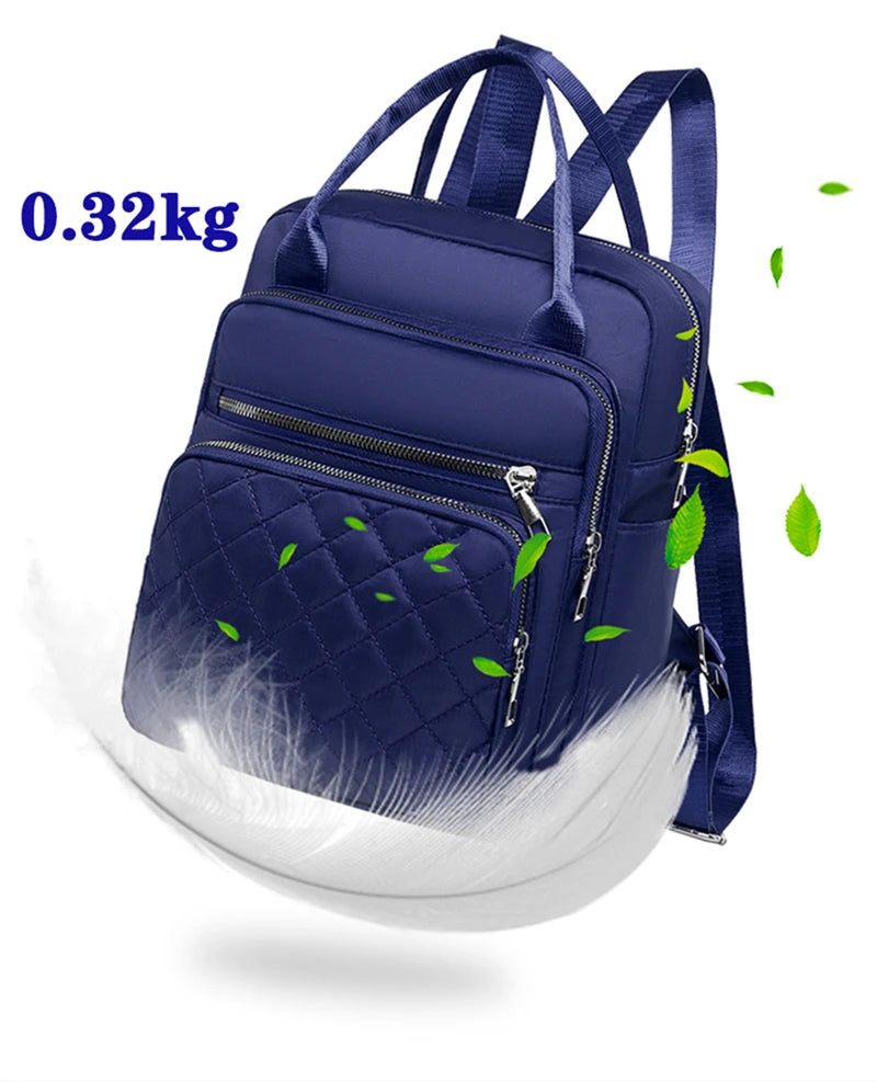 Women Handbag Laptop Casual Travel Back Pack Waterproof Nylon Messenger Bag