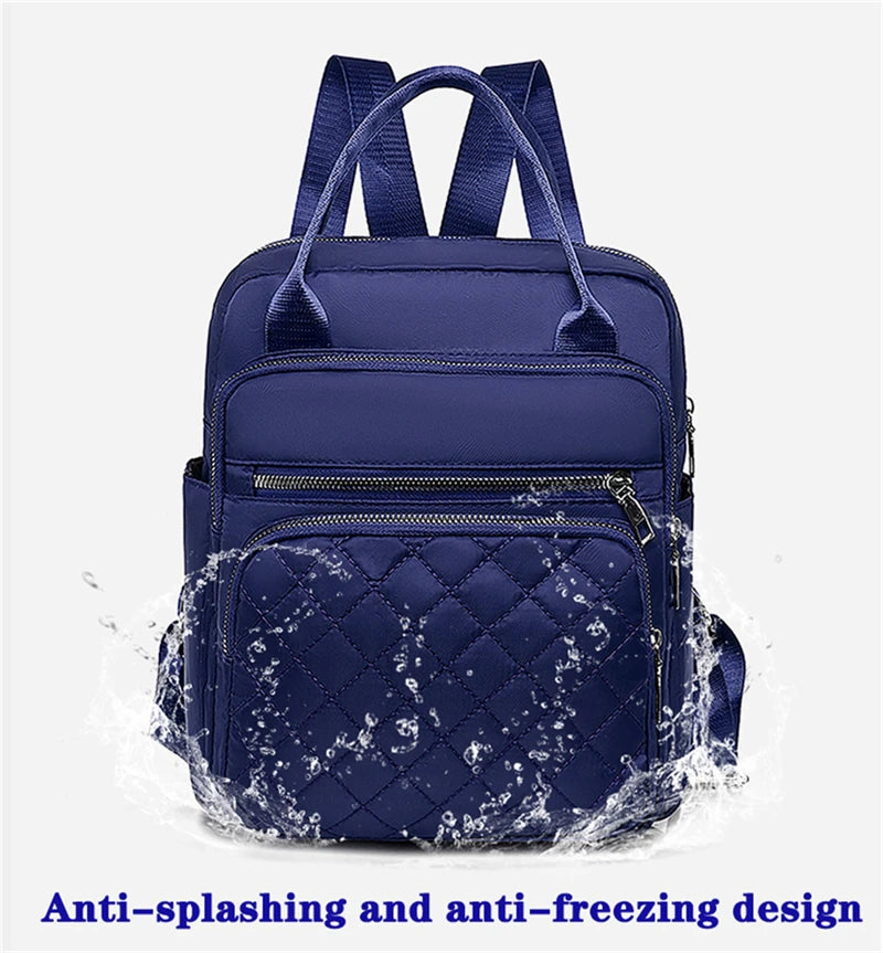 Women Handbag Laptop Casual Travel Back Pack Waterproof Nylon Messenger Bag