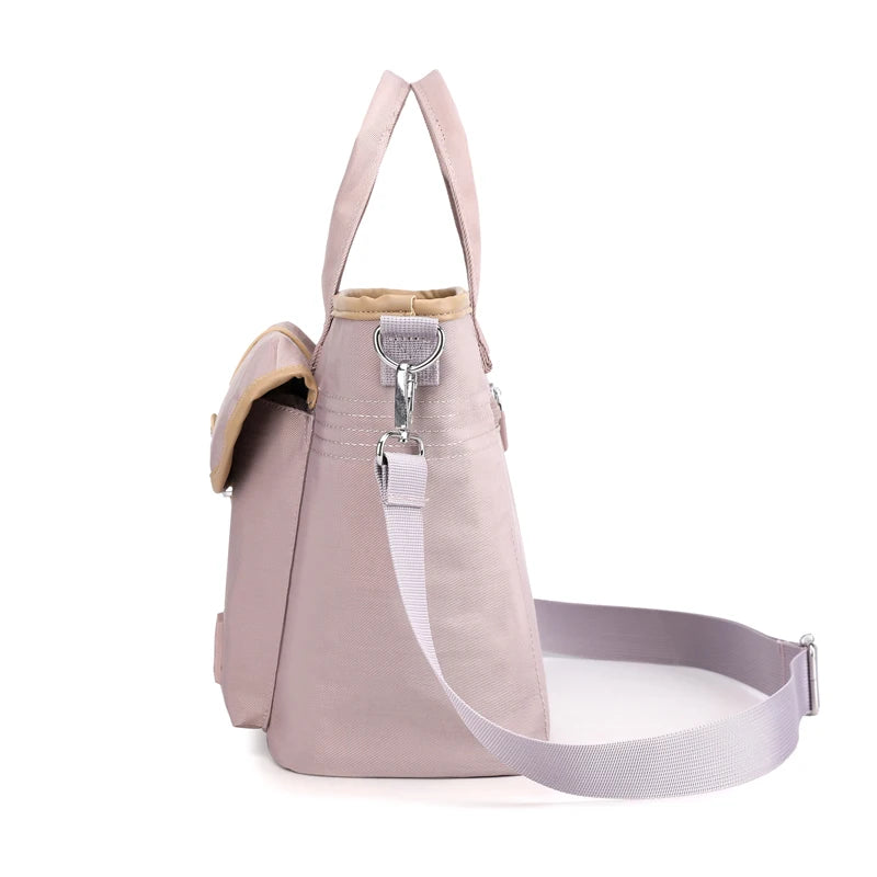 Nylon Goddess Shoulder Bag Ladies Lightweight Handbag Female Crossbody Tote