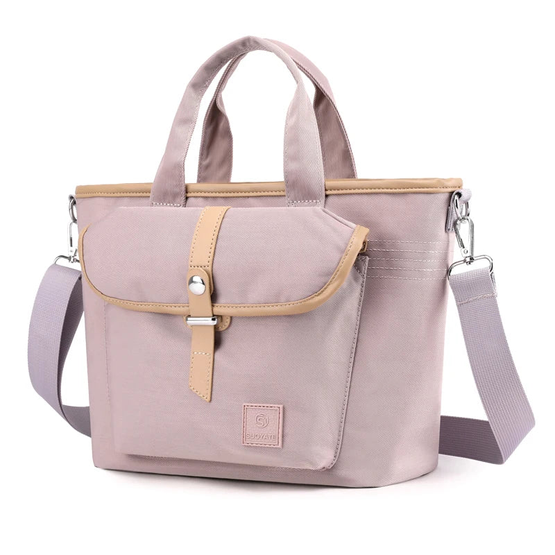 Nylon Goddess Shoulder Bag Ladies Lightweight Handbag Female Crossbody Tote