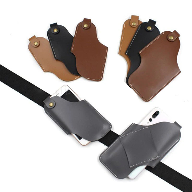 PU Waist Bag Men Waist Pack Waist Phone Bag Funny Pack Belt Bag
