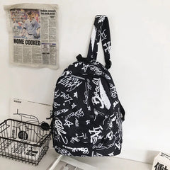 Nylon Water Backpack Men Large Capacity Schoolbag For Girl