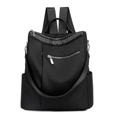 Rivet Backpack Women Leisure Back Pack Ladies Knapsack Casual Travel Bags