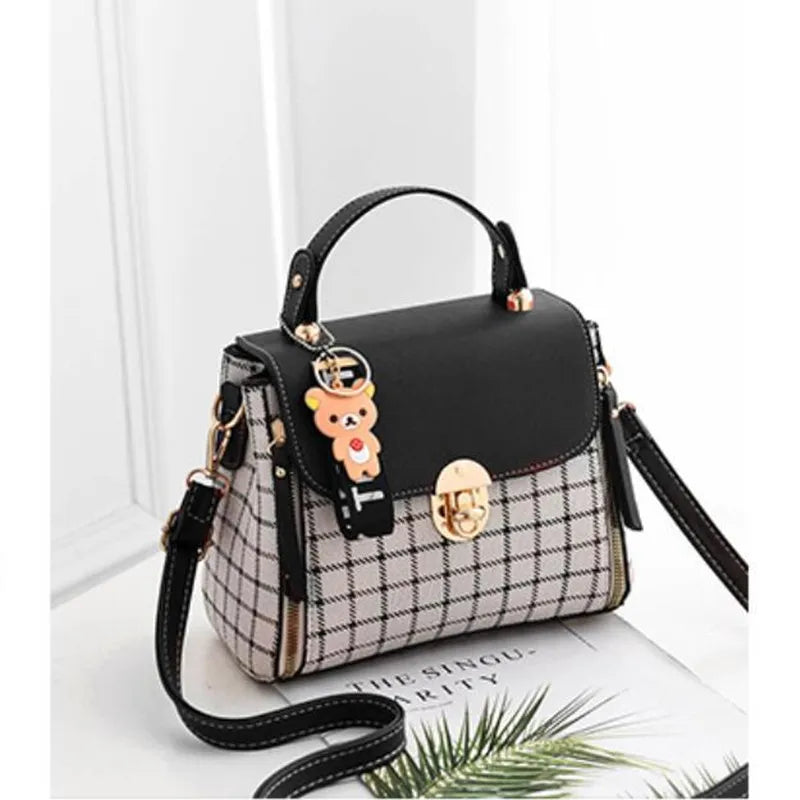 Plaid Women's Shoulder Bag Crossbody Bag Baogesmall