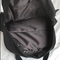 Waterproof Nylon Backpack for Teenage Girl School Bag