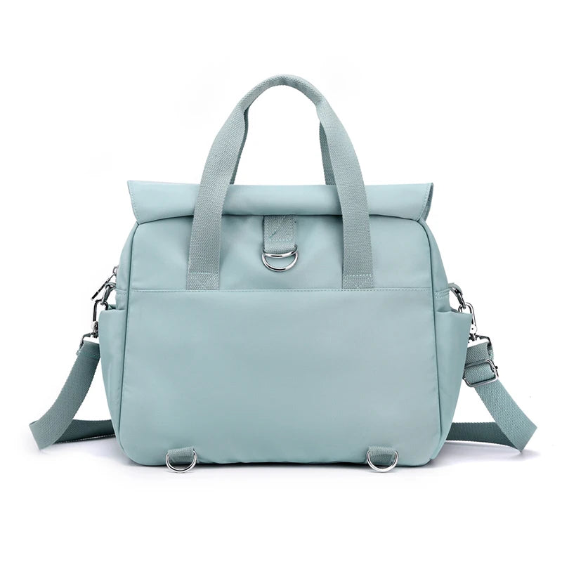 Nylon Waterproof Double Shoulder Bag Woman Handbags Ladies High Youth Crossbody