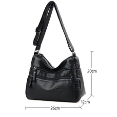 Summer Cross Bags Lady Bag Large Capacity Messenger Bag Multi-Pocket Handbag