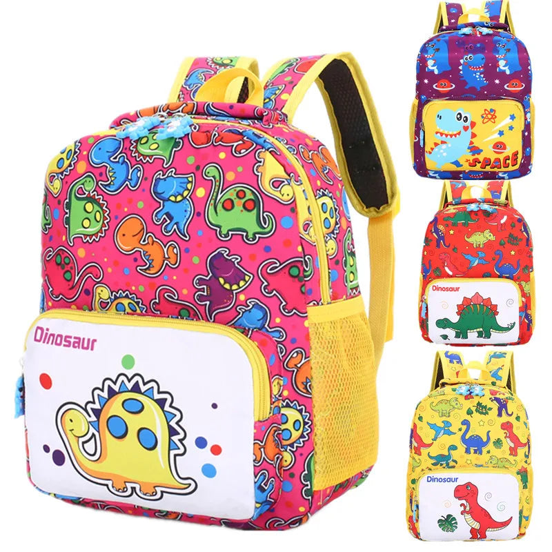 Little Dinosaur Toddler Backpack School Bag for Kids