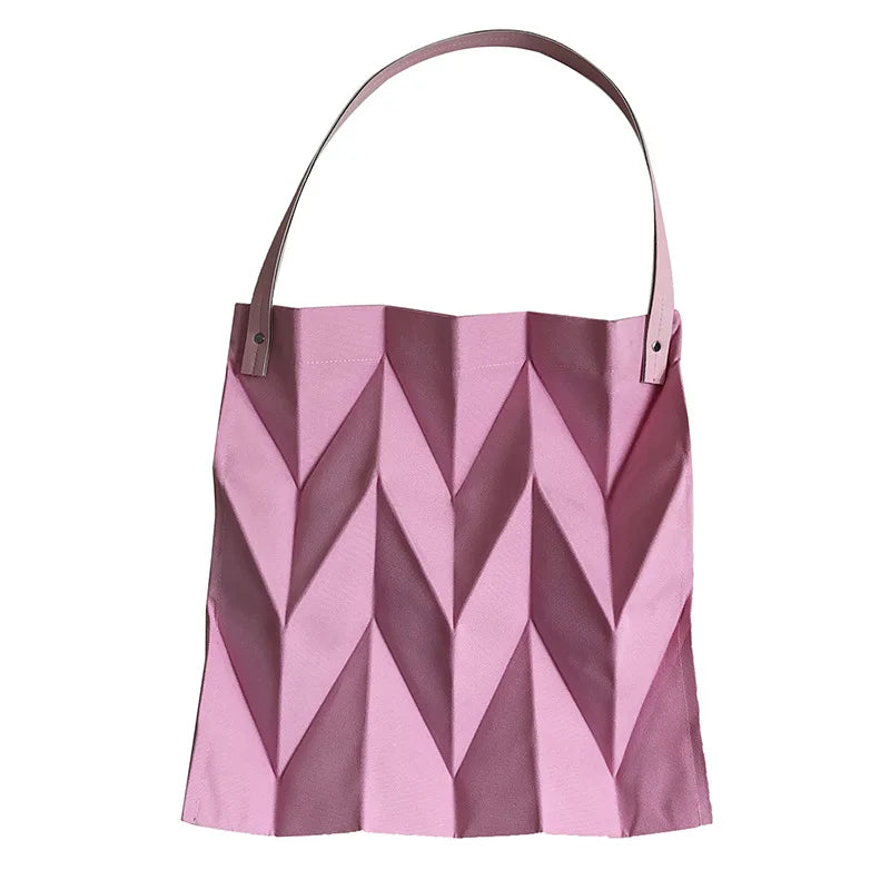 Canvas Tote Handbag Origami Series Bag