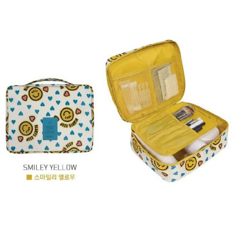 Durable Unisex Travel Bag System Multifunction Cosmetic Storage