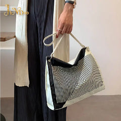 Vintage Large Capacity Women Shoulder Bag Shopper Female Bags