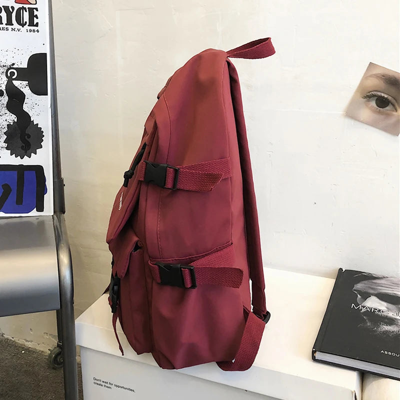 Waterproof Men Big Backpack Nylon Business Travel Rucksack College School Bag