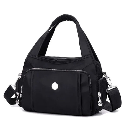 Waterproof Nylon Handbag Single Shoulder Messenger Bag Lady Casual Bag