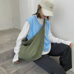 Large Capacity Waterproof Nylon Shoulder Bag