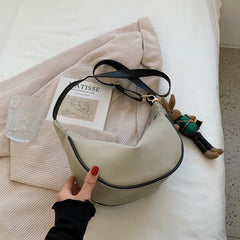 Western Style Women's Shoulder Bag Autumn Winter Texture Messenger Dumpling Bag