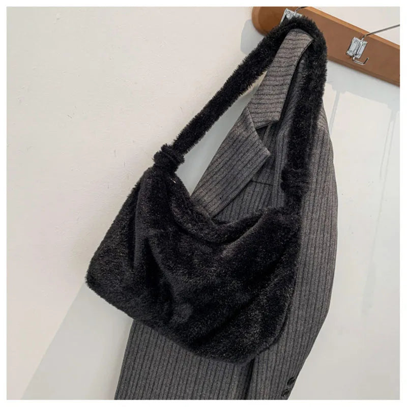 Winter Women Large Capacity Bag Casual Ladies Shoulder Bag