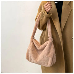 Winter Women Large Capacity Bag Casual Ladies Shoulder Bag