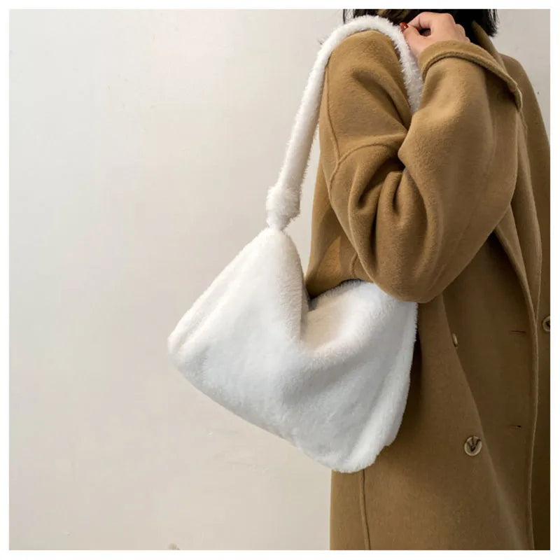 Winter Women Large Capacity Bag Casual Ladies Shoulder Bag