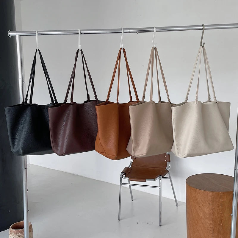 Women Small Shoulder Bag Soft PU Leather Plicated Strap Female Triangle Handbags