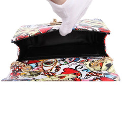Summer Graffiti Ladies Handbags Mini Bag Women Messenger Bags for Women