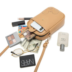 Women Casual Mini Bag Cell Phone Package Cartoon Small Crossbody Bags