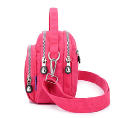Nylon Women Messenger Bag Waterproof Shoulder Crossbody Handbag