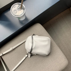 Women Shoulder Bag Casual Tote Outdoor Leather Handbag Zipper Messenger