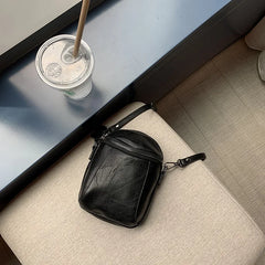 Women Shoulder Bag Casual Tote Outdoor Leather Handbag Zipper Messenger