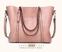 Women's Oil Leather Crossbody Bag Handbag Shoulder Messenger Tote Satchel Purse