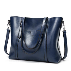 Women's Oil Leather Crossbody Bag Handbag Shoulder Messenger Tote Satchel Purse