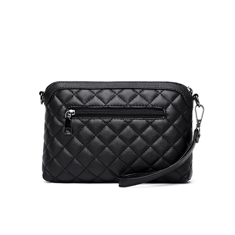 Autumn Solid Shoulder Handbags Female Travel Cross Body Bag Small PU Leather