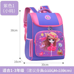 Princess Cartoon Kids Backpack Girls School Bags Orthopedic Schoolbag