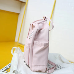 Nylon School Bags for Teenager Girls Women School Laptop Backpacks