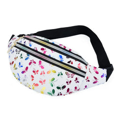Colorful Waist Bag Women Fanny Pack Travel Kids Bum Bag Mobile Phone Pouch