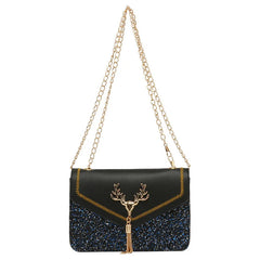 Christmas Style Reindeer Women Handbag Clutch Shoulder Wedding Crossbody Bag