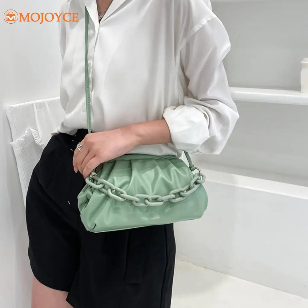 Retro Women Hobo Bags Plush Shoulder Crossbody Messenger Bag