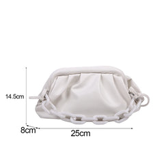 Retro Women Hobo Bags Plush Shoulder Crossbody Messenger Bag