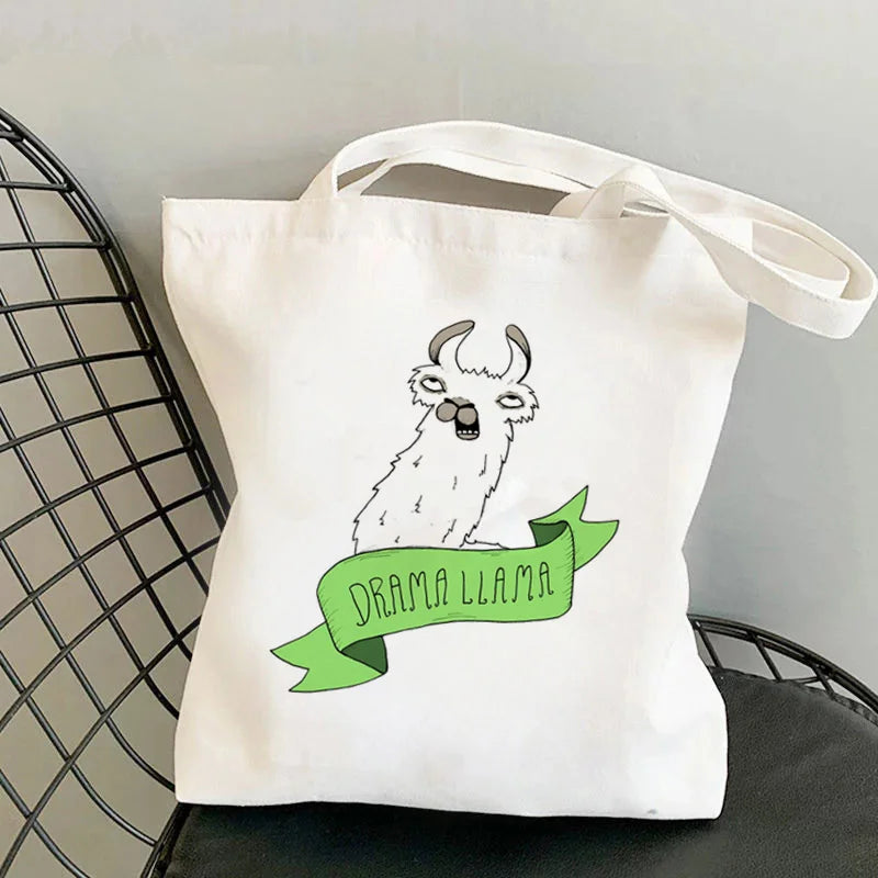 Feminism Printed Tote Bag Harajuku Shopper Handbag Girl Shoulder Shopping Bag