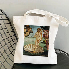 Cartoons BEES Printed Tote Bag Harajuku Shopper Handbag Canvas Bag